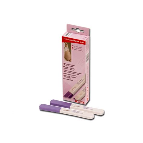 Your health care provider will advise you on which tests you'll need. PREGNANCY TEST midstream - self test