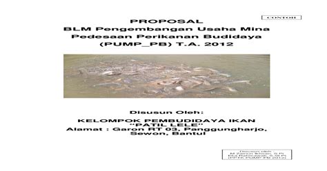 Palembang, 28 mei 2013 mengetahui fasilitator pelatihan peserta pelatihan moh. Contoh Proposal Bantuan Dana Usaha Batako - Berbagi Contoh ...