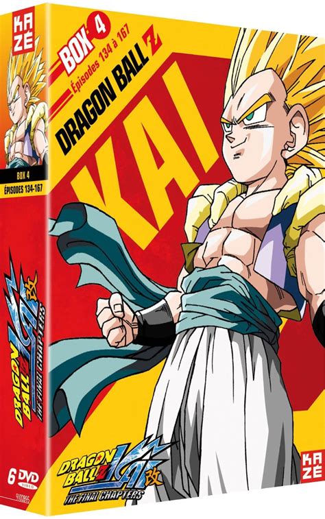 Apr 05, 2009 · dragon ball kai is an edited and condensed version of dragon ball z produced and released in 2009 to coincide with the 20th anniversary of the original series. Dragon Ball Z Kai - Partie 4 - Collector - Coffret DVD - Kaze - Série TV - Toriyama Akira ...