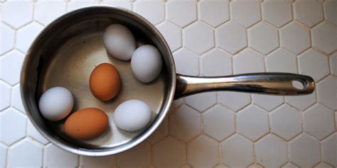 The boiling eggs can be done easily. happy healthy smart : How to cook the perfect hard-boiled egg!