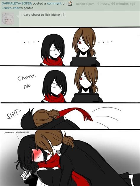 'cause if you visit this page. A nice way to show affection by CNeko-chan | Undertale ...