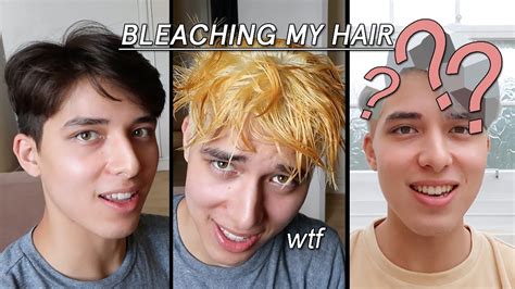 You need a professional bleach that's formulated to effectively lift the dark pigments from your hair. bleaching my hair (at home) | black to silver - YouTube