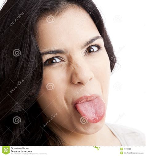 Tongue meaning, definition, what is tongue: Tongue Out stock photo. Image of people, looking ...