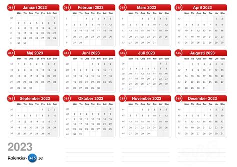 Jahreskalender für das jahr 2021 auch zum ausdrucken und einbinden in die eigene seite. Kalender 2023