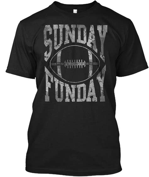 Men's funny football t shirt apology helmet raglan 3/4 sleeve football shirts gr. Sunday Funday Football Funny T-Shirt For Men | Football ...