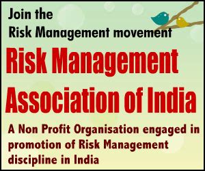 Risk management covers many areas including security and privacy, reputation and control. Risk Management Association of India - Banking Finance ...