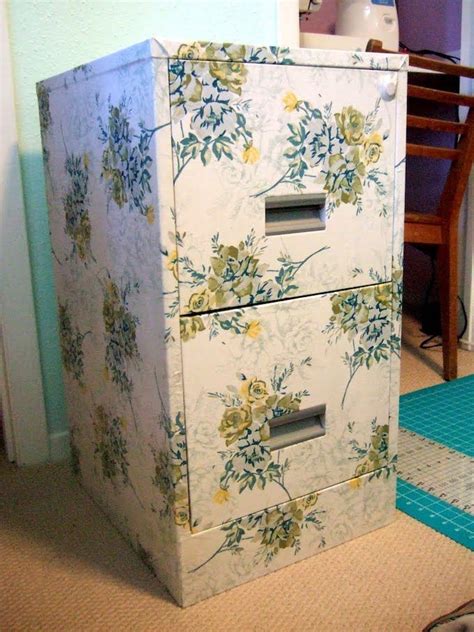 Maybe you would like to learn more about one of these? Decoupage Filing Cabinet Update | Decoupage furniture ...