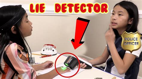 Ecuador's government is going to make all of its police officers take a lie detector test. Pretend Play Police Uses NEW LIE Detector Test to Find Out ...