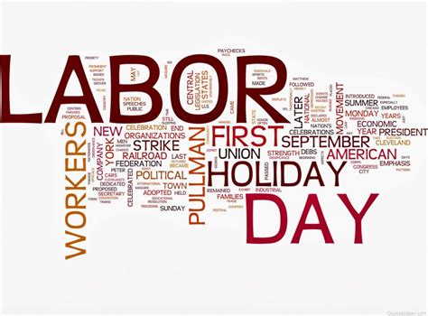 Labor day 2021 is on monday, september 6, and in america it's a day to celebrate the contributions of the labor movement as well as marks the end of the summer. Labor Day 2021 - Holidays Today