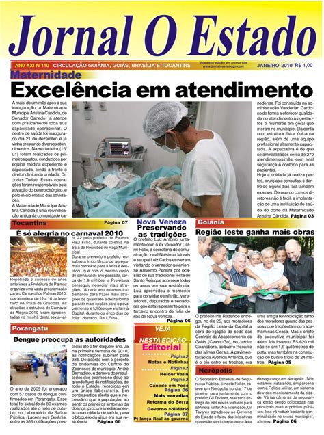 Calaméo - Jornal O Estado Edição Janeiro de 2010
