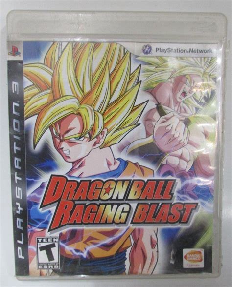 Raging blast on ps3 is a fighting game drawn from the universe developed by akira toriyama. Dragon Ball: Raging Blast (Sony PlayStation 3, 2009) ~147 722674110273 | eBay