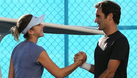 Roger and belinda have a fantastic. Roger Federer 'happy everything is coming together' for ...