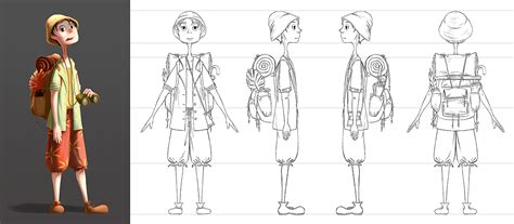 Character Design for Animation on SCAD Portfolios