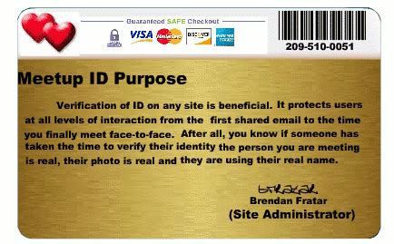 Generated fake credit cards with name, address, cvv, cvv2, zipcode, country, and expiration date. Certified Legit Meetup ID Badge: Is Meetup ID Free