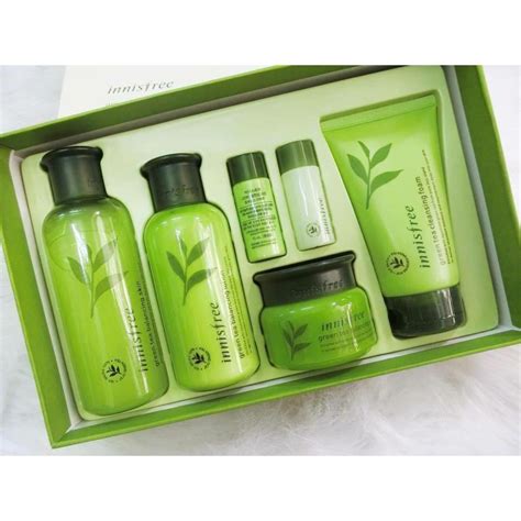Check other over 9000 cosmetics on jolse shop and feel the different customer service. INNISFREE GREEN TEA BALANCING SPECIAL SKIN CARE SET ...