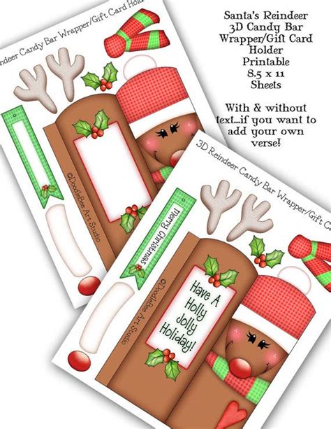 First up are the candy bar wrappers from candy bar cards are the perfect gift for everyone on your list. Reindeer Candy Bar Wrapper Christmas candy bar wrapper | Christmas candy bar, Candy bar wrappers ...