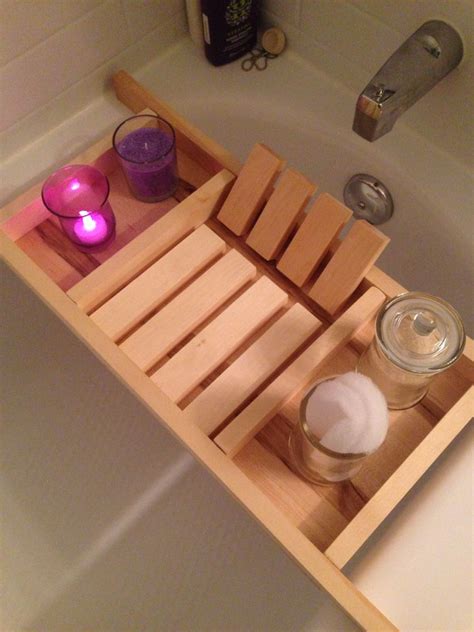That big box retail store that starts with a w and shall remain nameless, can keep their cheaply made chinese imported stuff. Bath caddy DIY Create your own custom Caddy | Bath caddy diy, Caddy diy, Bath caddy