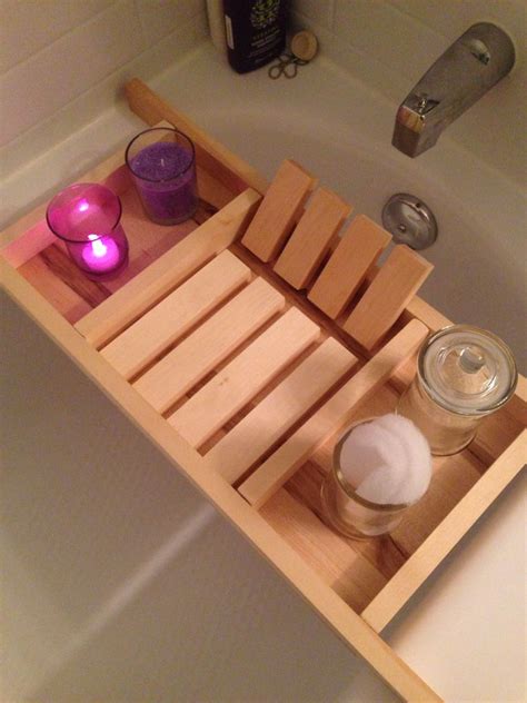 I really like the look of this project and the. Bath caddy DIY | Bath caddy diy, Caddy diy, Bath caddy