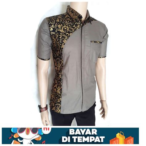 Maybe you would like to learn more about one of these? Model Baju Batik Cowok Kombinasi Terbaru - Kumpulan Model ...