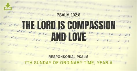 Are not his days those of hirelings? 7th Sunday in Ordinary Time, Year A | CJM MUSIC