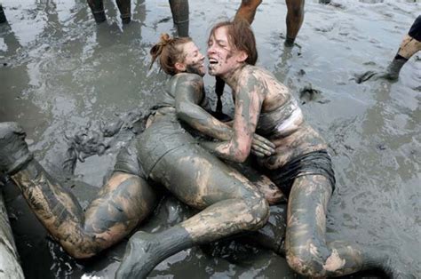 French couple fanclip for youporn. Boryeong mud festival: Revellers get dirty as more WILD ...
