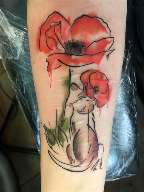 Watercolor tattoos are a unique form of tattoo art, which creates tattoo designs in the form of placement ideas. Watercolour tattoo done by Jess Owens at Halifax ...