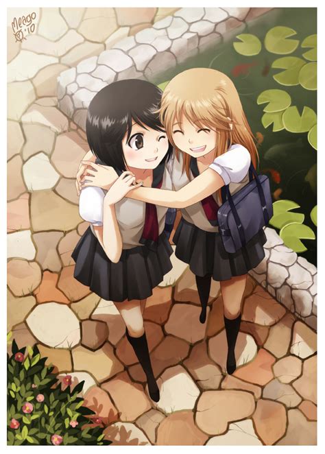 Its art is excellent and so the characters pictured. Girlfriends by meago on DeviantArt