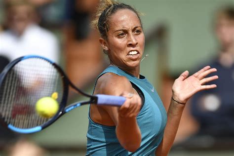 Madison keys takes on aliona bolsova in round 2 of the us open 2020. MADISON KEYS at French Open Tennis Tournament in Paris 06 ...