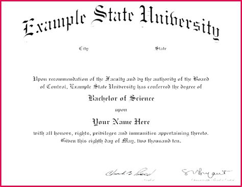 This year, wsu gave an honorary doctorate to gov. 7 Phd Diploma Template Word 53842 | FabTemplatez