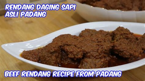 Rendang is a minang dish originating from the minangkabau region in west sumatra, indonesia. RENDANG DAGING SAPI ASLI PADANG .. COCOK UNTUK MENU DI ...