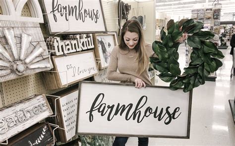 This sign says it all! Sara holding a farmhouse sign | Wood wall decor, Wall ...