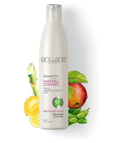 Onion extract also has antibacterial and antifungal properties that prevent itchy scalp and dandruff. Brillare Hair Fall Control Shampoo 300 mL: Buy Brillare ...