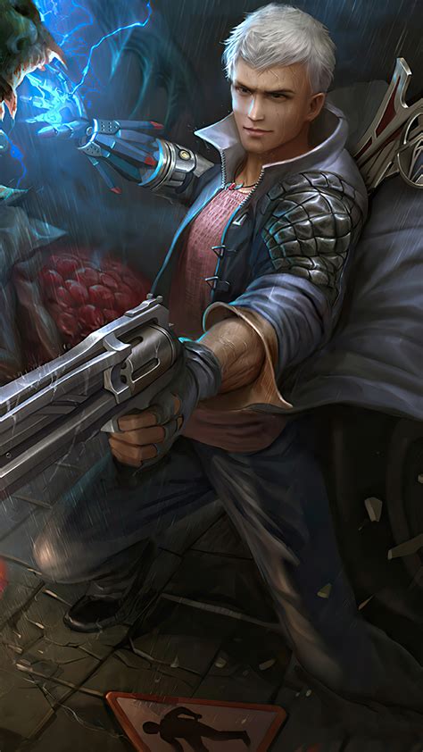 Devil may cry 5, games art, video game art, video games. 1080x1920 4k Devil May Cry 5 Iphone 7,6s,6 Plus, Pixel xl ...