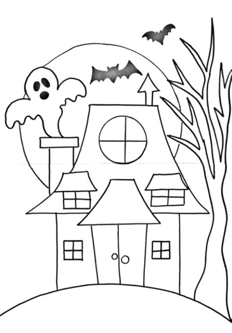 Step by step instructions on how to draw a haunted house. How To Paint A Haunted House | Haunted house drawing ...