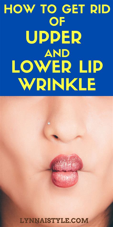 The sight of a scab on the lip is something that most people find uncomfortable. How to get rid of Lip wrinkles and Lip lines | Lynnai ...