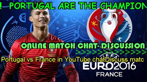 Replay of this fantastic football game. Portugal vs France final Euro 2016 / Online Match ...