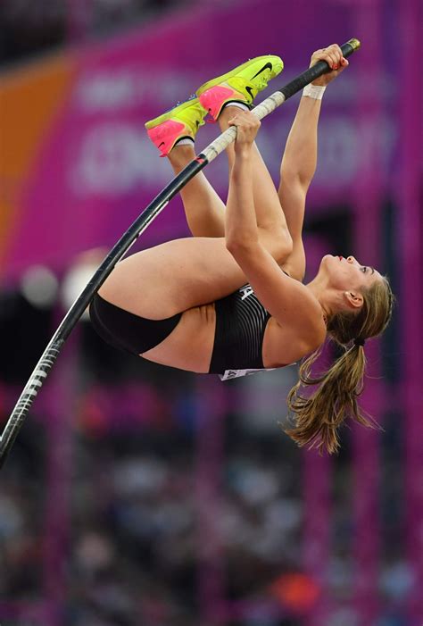 Anicka newell placed 12th in women's pole vault at 2017 world championship cleared 4.45 m (14 ft 7 in) on the second attempt. ALYSHA NEWMAN at Women's Pole Vault Final at IAAF World ...