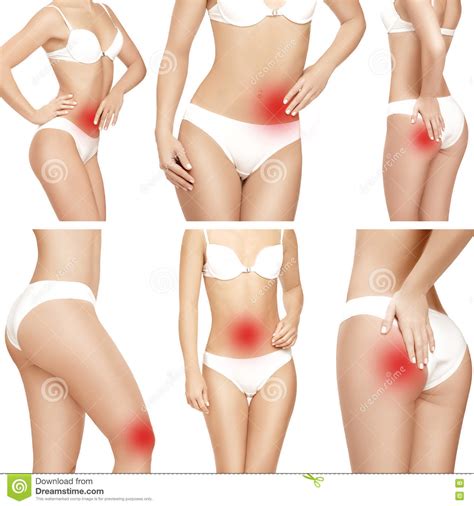 Maybe you would like to learn more about one of these? Set Of Muscle Pain In Different Parts Female Body Stock ...