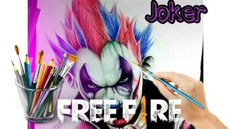 Don't worry as everyone faces same issue when they start. Free fire jocker drawing pencil painting by i10 gaming ...