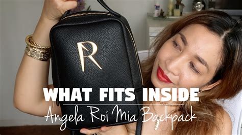 Angela roi grace mini crossbody signet light mud gray. ANGELA ROI MIA MINI BACKPACK | Unboxing + What Fits Inside ...