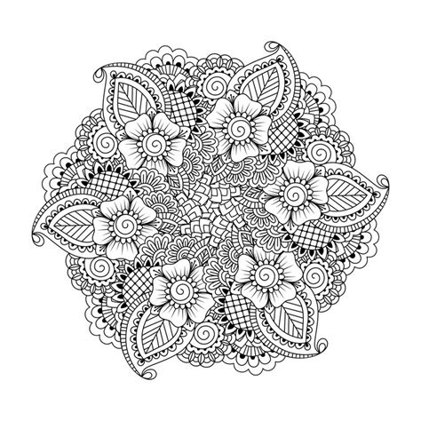 Das ausmalen von mandalas hilft uns ruhe zu finden und uns vom alltag zu entspannen. Ausmalbilder für Erwachsene zum Ausdrucken-Gute Qualität - Free Mandala