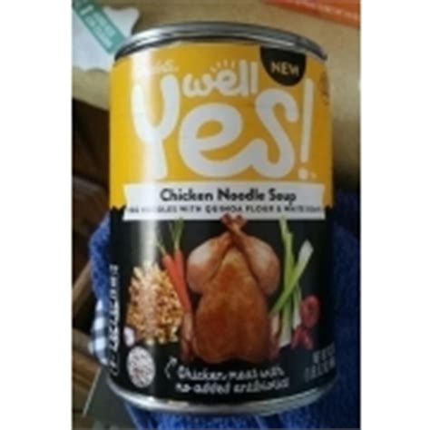 Campbell's homestyle chicken noodle soup. Campbell's Well Yes!, Chicken Noodle Soup: Calories ...