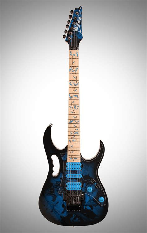 ✓ free for commercial use ✓ high quality images. Ibanez JEM77P Electric Guitar (with Gig Bag), Blue Floral ...