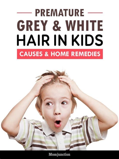 Another common factor causing premature gray hair is stress. Premature Graying Or White Hair In Kids: Causes ...