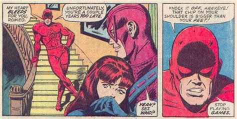 Love is a very strong word. What really happened when Daredevil met Hawkeye | The ...