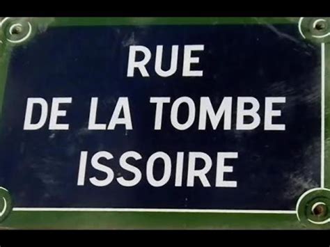 In operation since at least the fifteenth century and then abandoned, these quarries were a small part of the labyrinth that extended under the city over approximately 800 hectares. Rue de la Tombe Issoire Paris Arrondissement 14e - YouTube