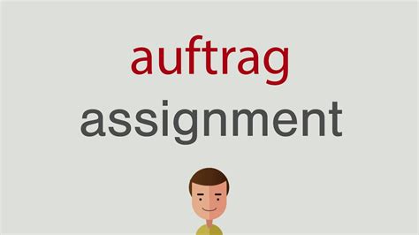 Steht im schriftverkehr für „im auftrag und wird dem namen des unterzeichnenden bevollmächtigten vorangestellt. Wie heißt auftrag auf englisch - YouTube