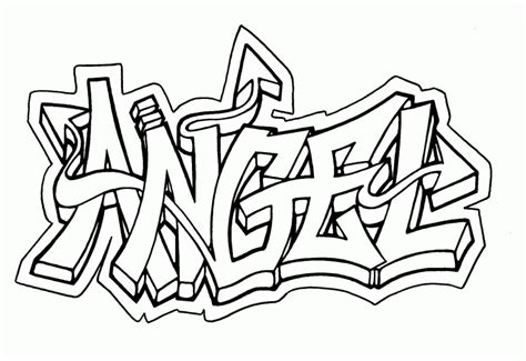 Free graffiti coloring pages you can print and color with crayons, markers, or colored pencils. Printable Graffiti Coloring Pages - Coloring Home