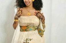 habesha ethiopian people kemis traditional dress ethiopia clothing african eritrean ethnic groups horn jewelery kebede abyssinians their