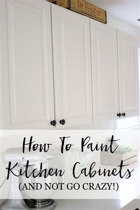 Be sure to paint slowly and watch for drips which. How to Paint Cabinet Doors without Brush Marks 2021 in ...